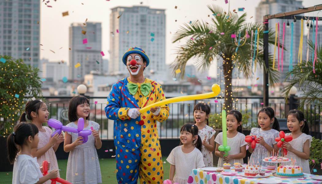 Giá Thuê Chú Hề Tạo Hình Bong Bóng Tại Quận 1. Ảnh 1